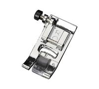 budiniao Versatile All Purpose Metal Zigzag Presser Foot Reliable for Various Household Sewing Machines and Projects Zigzag Presser Foot for Household Sewing Machines
