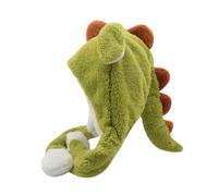 budiniao Winter Warm Novelty Gift Moving Ears Hat Kids Pressing Jumping Plush Hats Cozy Fun Moving Ears Hat Kids Pressing Jumping Hats Girls Carnivals Party Cosplay Holiday Unisex