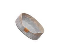 budiniao Woven Cat Bed Cotton Rope Woven Cat Bed Basket Nest Indoor Comfortable Durable Scratch Resistant For Pets Pet House Dog Beds Cave Nest Indoor Winter, Gray, 35cm