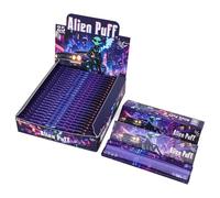 Budman kingsizeslim purple rolling papers 25 pack with 1 filter tips, slow burn and natural arabic gum tobacco tools