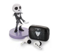 Buds Pro The Nightmare Before Christmas Jack Skellington Wireless Bluetooth EarBuds & Phone Holder - In Ear Headphones with Mic, 28+ Hr Playtime, IPX4 Active Noise Cancelling EarBuds & Charging Case