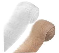 Budstfee Fur Trim, 2PCS Faux Fur Fabric Precut Strips, 2x60inch Fake Fur Trim, Shaggy Fluffy Fabric, DIY Craft Fur for Gnomes Beard Santa Claus Hair Dwarf Cosplay Costume
