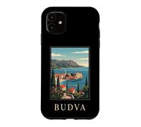 Budva Montenegro Adriatic Coast Travel Art Case for iPhone 11