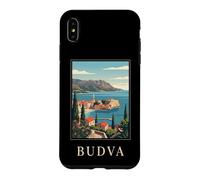 Budva Montenegro Adriatic Coast Travel Art Case for iPhone XS Max