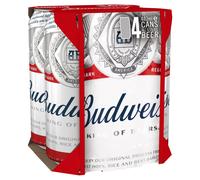 Budweiser Beer 4 x 440ml