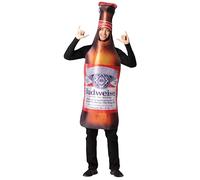 Rasta Imposta Budweiser Beer Bottle Tunic Adult Unisex Halloween Costume GC248