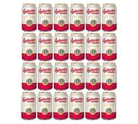 Budweiser Budvar Czech Lager 330ml Cans - 5% ABV (24 Pack)