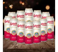 Budweiser Budvar Czech Lager 500ml Cans - 5% ABV (12 Pack)
