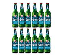 Budweiser Budvar Nealko Alcohol Free Czech Lager 330ml Bottles - 0.5% ABV (12 Pack)