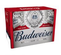 Budweiser Lager Beer Bottles 15 X 300ml