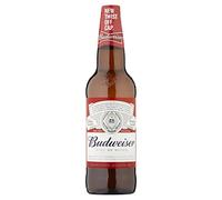 Budweiser Lager Beer Bottle, 12 x 660ml