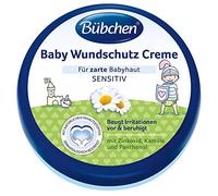 Bübchen Baby wound protection cream, sensitive wound healing ointment, wound and healing ointment for delicate baby skin, with zinc oxide, chamomile and panthenol, quantity: 1 x 150 ml