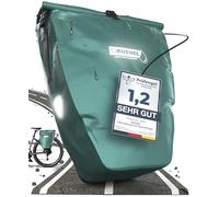 Büchel Bicycle Bag for Pannier Rack, 25.4 L, 100% Waterproof, with Carry Handle and Shoulder Strap, Pannier Rack Bag, Rear Bicycle Bags