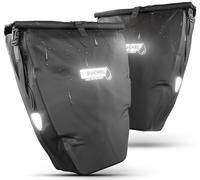 Büchel Bicycle Bag for Pannier Rack, Set of 2, 25.4 L, 100% Waterproof, with Carry Handle and Shoulder Strap, Bicycle Bag, Rear Bicycle Bags