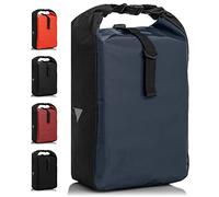 Büchel Bicycle Bag for Pannier Rack, Water-Repellent and up to 10 kg Load Capacity, Bicycle Bag Made of Tarpaulin, Pannier Rack Bag, Bicycle Bags at The Back