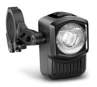 BÜCHEL Bicycle Light Set - USB-C Bicycle Lights LED Set with 8 Hours Light Duration and Control Display - StVZO Compliant Bicycle Light Set - Tool-Free Installation (LED Front Light, Optical Battery
