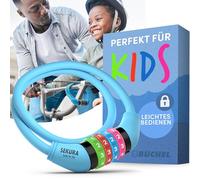 Büchel 60502208 Sekura Lock Individual 4-Digit, 10,000 Number Combinations Possible, Blue, 65 cm