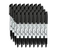Buecs Whiteboard pens,Black, 108 Count,Chisel tip dry brush,Perfect For Writing on Whiteboards, Dry-Erase Boards