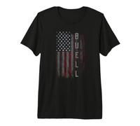 Buell Family American Flag T-Shirt Gift for Men Premium T-Shirt