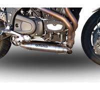 Buell Xb 12 2003-2007 reverse line Exhaust GPR Double Slip-on Deeptone Inox