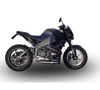 Buell Xb 9 2003-2007 reverse line Exhaust GPR Double Slip-on Deeptone Inox