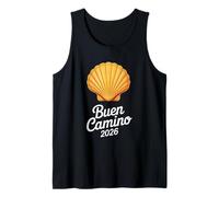 Buen Camino 2026 Scallop Shell St James Way Pilgrim Santiago Tank Top
