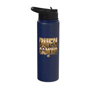 Buen Camino Camino De Santiago Pilgrim Route Spain Stainless Steel Insulated Water Bottle