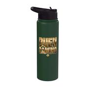 Buen Camino Camino De Santiago Pilgrim Route Spain Stainless Steel Insulated Water Bottle