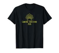 Buen Camino de Santiago Finisterre 2026 Camino Scallop Shell T-Shirt