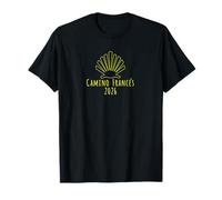 Buen Camino de Santiago Frances 2026 Camino Scallop Shell T-Shirt