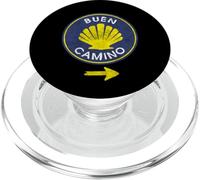 Buen Camino Shell El Camino de Santiago de Compostela Hiking PopSockets PopGrip for MagSafe