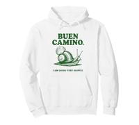 Buen Camino Snail Shirt I Am Going Very Slowly Hiking Spain Pullover Hoodie