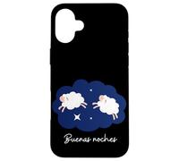 Buenas noches Good Night in Spanish Bi Lingual Kids Girls Case for iPhone 16 Plus