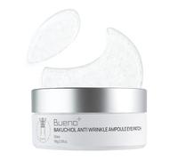 Bueno+ Anti Wrinkle Eye Patches with Bakuchiol Bladder (Pack of 60) for Bags and Dark Circles with Bakuchiol and Retinol, Korean Skincare, White