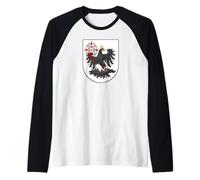 Buenos Aires Argentina City Flag Symbol Raglan Baseball Tee