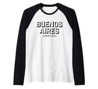 Buenos Aires Argentina Industrial - Buenos Aires ARG Raglan Baseball Tee