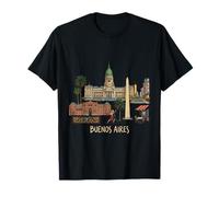 Buenos Aires Argentina Travel Souvenir City Landmark Gift T-Shirt