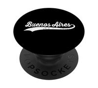 Buenos Aires Argentina Vintage Cursive City Name Vacation PopSockets Adhesive PopGrip