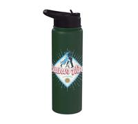 Buenos Aires City Argentina Retro Tango Vintage Souvenir Stainless Steel Insulated Water Bottle