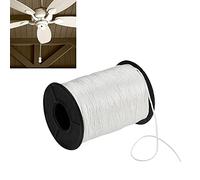 BUENTYA 150 Yards/Roll White Braided Lift Line, 1mm Shade Repair String for Roman & Aluminum Blinds - Plant Support String for Gardening Crafts