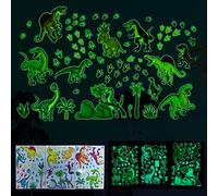 Buer Homie Glow in the Dark Wall Stickers for Children, Dinosaurs