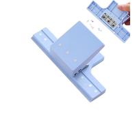 Buerfu 3 Hole Puncher for Binder,Heavy Duty Manual Cutter - A4/B5/A5/A6/A7 Punch Paper Cutter | for Postage Stamp Card Journal Notebook Photo Ticket Art Projects Planner