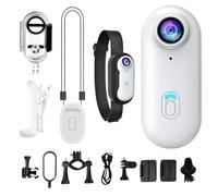 Buerfu Action Camera - Small Action Camera,Vlogging Device, Wearable Portable Cam for Sports Motorcycle Cycling Gym Hiking Outdoor Travel Adventures