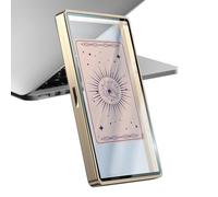 Buerfu Card Protectors Sleeves | Card Metal Magnetic Case | Stackable Sleeves Uv Resistant Case for Tarot Poker Trading Tournament Collection Grading Sports Display