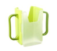 Buerfu Carton Milk Cup Holder, Adjustable Spill-Proof Juice Box Container, Portable Telescopic Milk Carton Stand for Kids