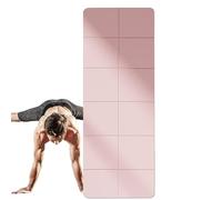 Buerfu Folding Yoga Mat, Portable Home Gym Mat, 72 x 24 x 0.1 Inch Workout Pad for Yoga, Pilates, Stretching, Floor & Fitness Workouts