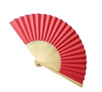 Buerfu Hand Fans For Women Foldable, Charming Elegant Vintage Retro Fans, 8Inch Charming Vintage Handheld Silk Folding Fan For Women, Girls