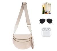 Buerfu Nylon Bags for Women,Adjustable Strap Spacious Wallets - Trendy Shoulder Bag - for Women Girls Daily Commute Shopping Work School Weekend Outing Travel Business Meeting