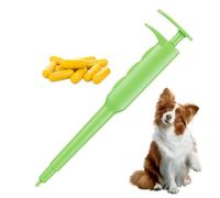 Buerfu Pill Shooter,Portable ill Pusher for Cats - Tablet Feeding Tool, Medication Stick, Lightweight Medicine Dispenser Tool for All Dogs