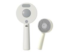 Buerfu Steam Brush for Dogs,Cat Spray Massage Comb Grooming Brush - Self-Cleaning Cat Dog Grooming Brush, Pet Brush for Long & Short Haired Cats & Dogs Anti-Static Hair Removal Comb